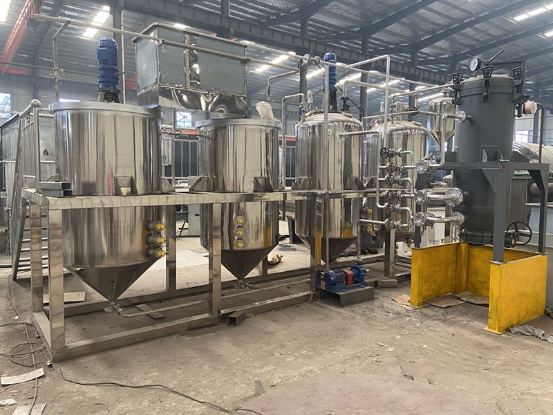 日处理80T动物油熬练生产线